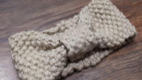 Pletená čalenka, s