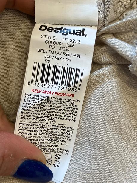 Dievčenské tričko dlhý rukáv desigual (116), desigual,116