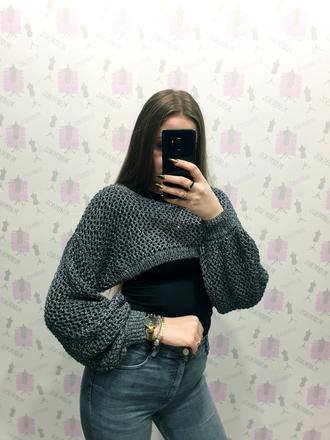 Skrátený svetrík rita ora s, primark,s