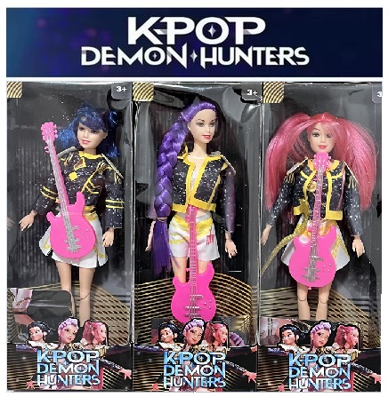 K-pop demon hunters bábika,