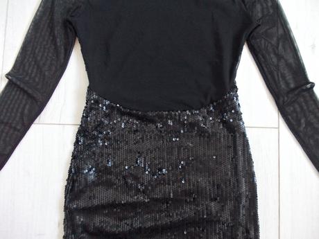 Flitrované šaty pearl london, xs