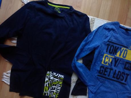 2x tričko s dlhým rukávom, 152