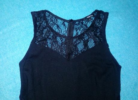 Čierne šaty s čipkou, tally weijl,s