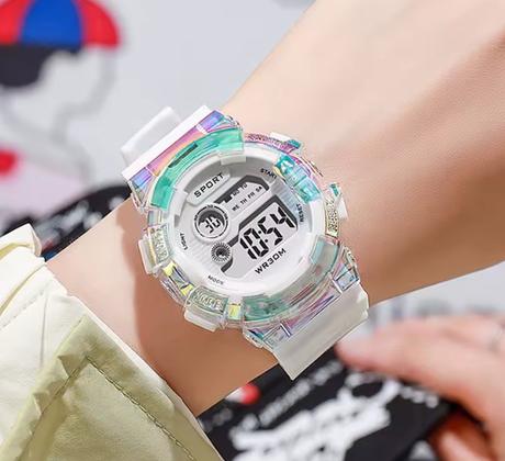 Dámske štýlové elegantné a športové hodinky 2 ks, quartz