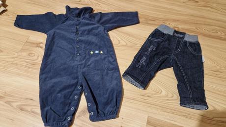 Semišový overalik 3-6m, 68