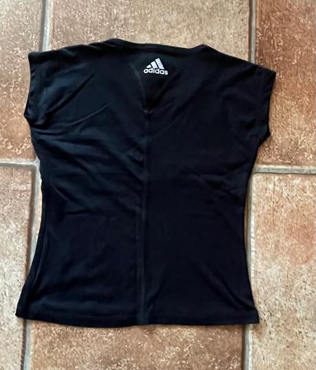 Dievčenské čierne tričko., xs