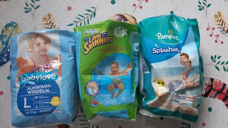 Plienky na plávanie, huggies,7 kg - 18 kg