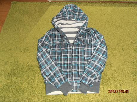 Dievčenská bunda - obojstranná, 146