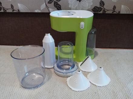 Elektrický špiralizér - 3 druhy krájania, silver crest