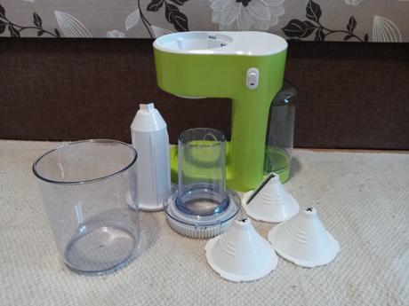 Elektrický špiralizér - 3 druhy krájania, silver crest