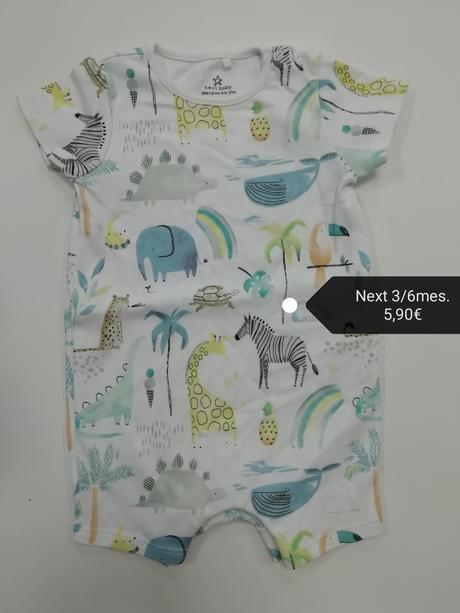 Letný kraťasový overal opaľovačky next, next,68