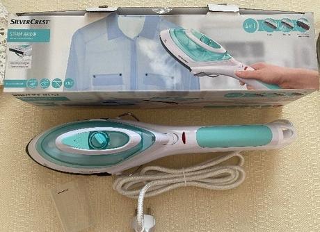 Naparovacia žehlička - kefa 4v1, silver crest