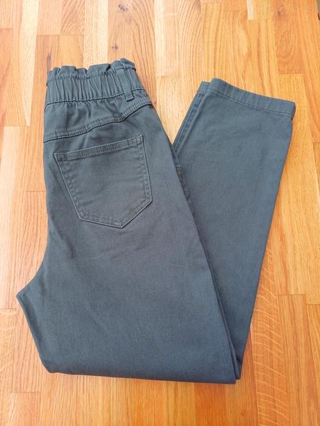 Tmavozelené paperbag nohavice, veľ. s, reserved,s