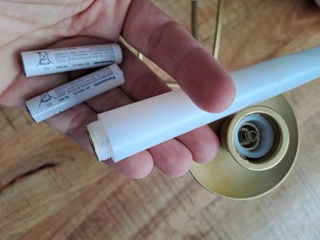 Svietnik +5x sviečky na baterky, 