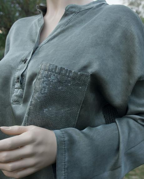 Talianska roll-up blúzka 40/42, 40