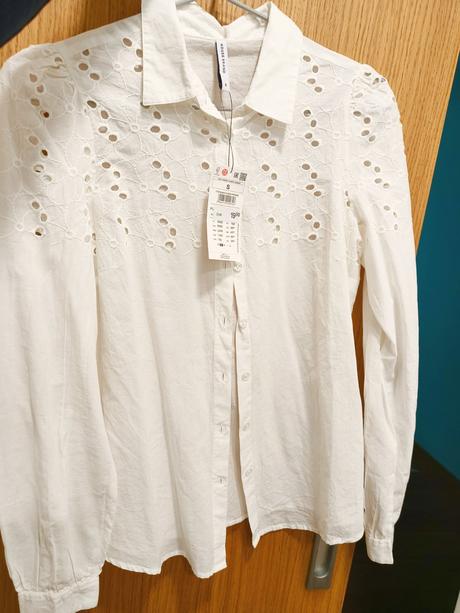 Bavlnená blúzka s výšivkou, house,s