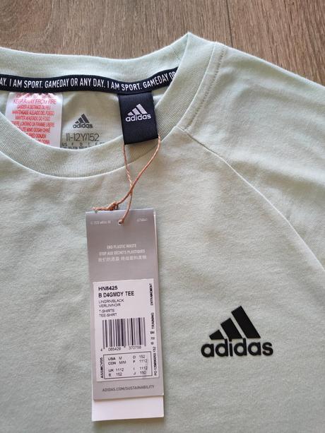 Úplne nové detské tričko adidas, 11-12 r., 152 cm, adidas,152