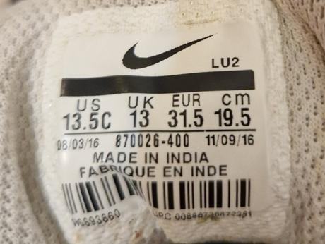 Tenisky vyssie kotnikove vd20cm, nike,30