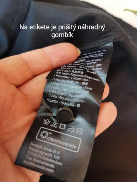 Maison scotch - krásne šaty, xs