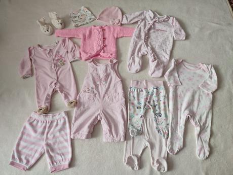 Mix oblečenia 0-3 mesiace, 50–62