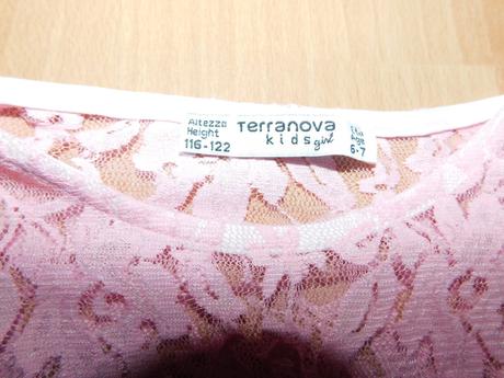 Tričko 116-122, terranova,122