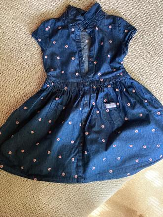 Dievčenské letné šaty, sergent major,128