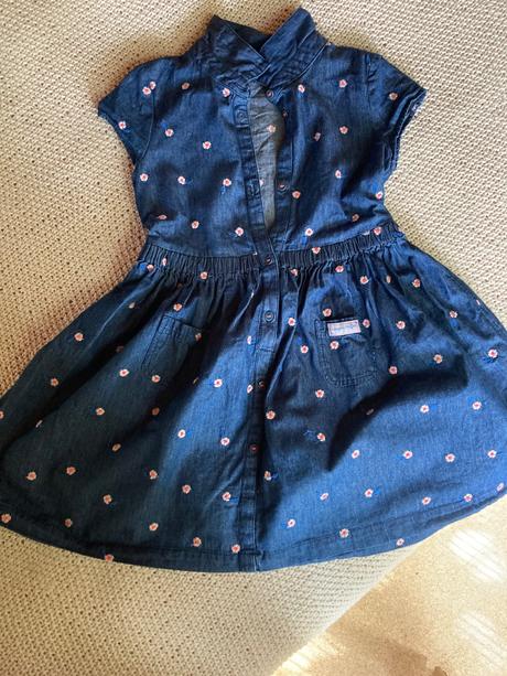 Dievčenské letné šaty, sergent major,128