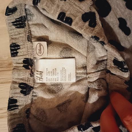 Velurove pyžamo, h&m,122