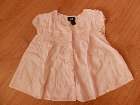 Blúzka k legínkam, h&m,116