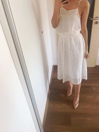 Krasny biely letny top, new yorker,xs