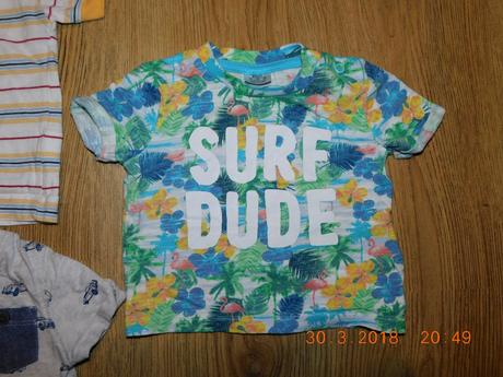 Tričko s krátkym rukávom -62, f&f,62