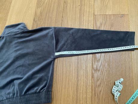 Zamatová crop mikina 134-140, lindex,134