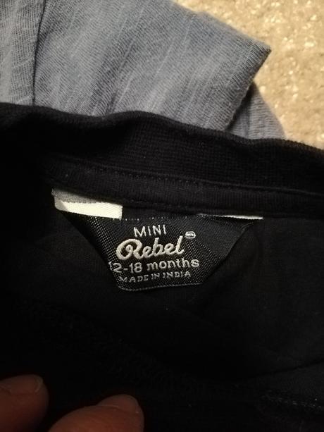 Detské tricka rebel, rebel,80