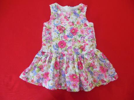Dievčenské kvietkové šaty, mayoral,80