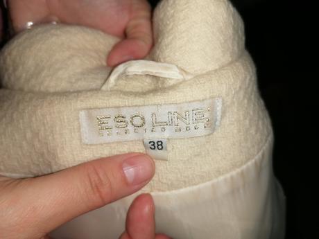 Kabát prechodný, esoline,38