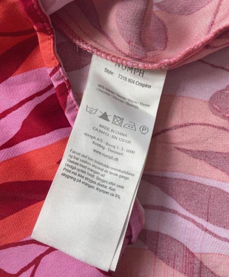 Nümph šaty z 100 perc viskoza s, s