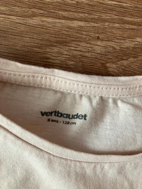 Tričko vertbaudet 128, vertbaudet,122
