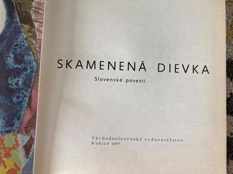 Skamenená dievka-prvé vyd.1977,