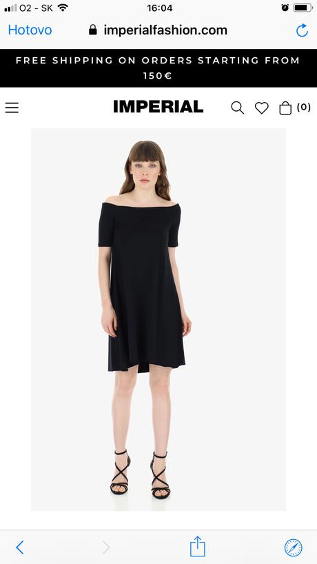 Šaty imperial italy, s