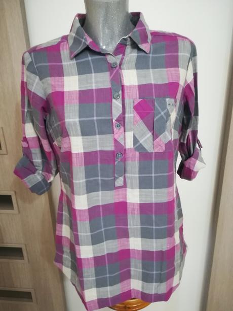 Ľahká bavlnená blúzka, m