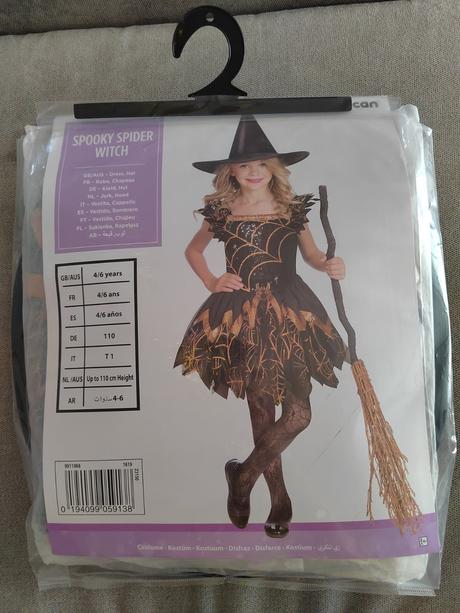 Kostým na halloween,