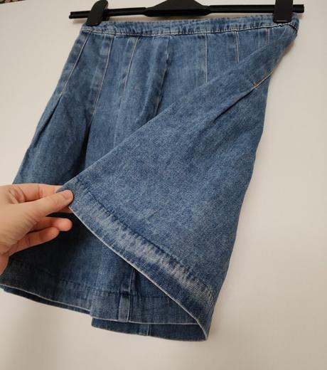 Riflová sukňa lindex, lindex,158