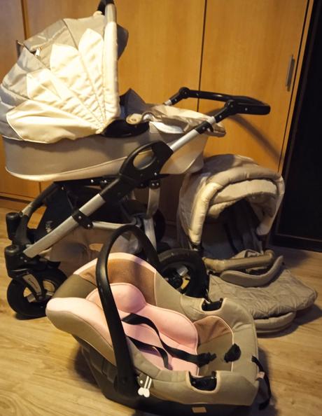 Kočík mohican 2 kombinácia + vajíčko, 