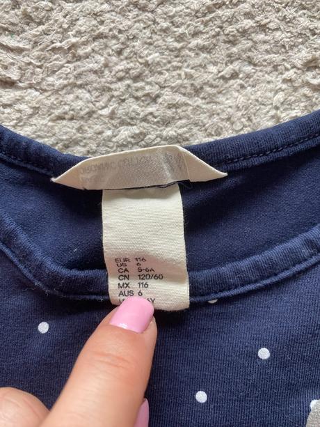 Komplet saty a leginy, h&m,116