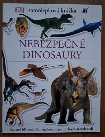 Dinosaury - kniha s nálepkami, 