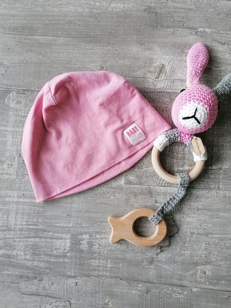 Čiapka ružová, h&m,74