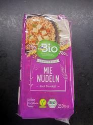 DmBio Špaldové rezance Genussreise Mie, 250 g