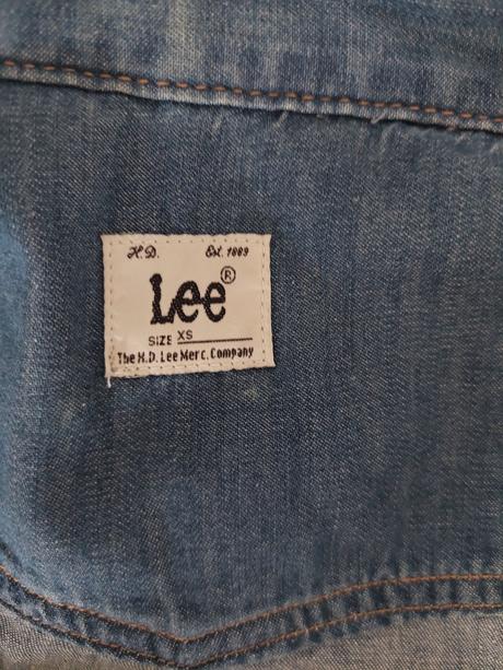 Riflová košela lee, lee,xs