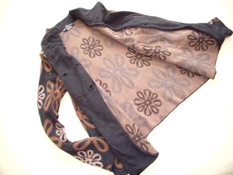 Sarah allisons vlna svetrík-kabátik m-l, m