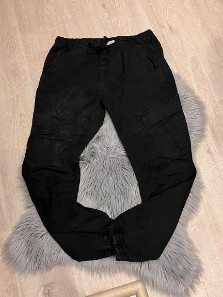 Pánske čierne rifle, m